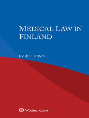 cover image of Medical Law in Finland